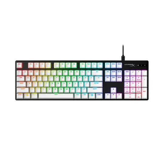 HyperX Rubber Keycaps Gaming Accessory Kit (Nordic) - White