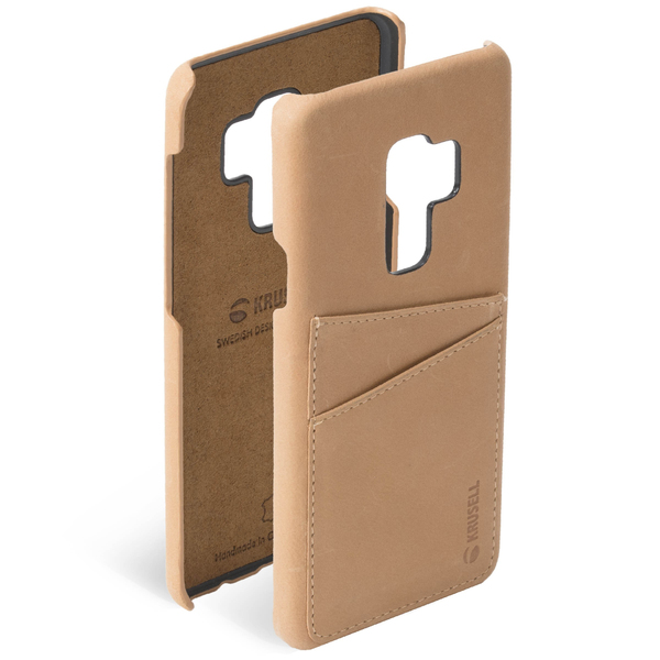 KRUSELL SUNNE 2 CARD COVER (SAMSUNG GALAXY S9+ NUDE)