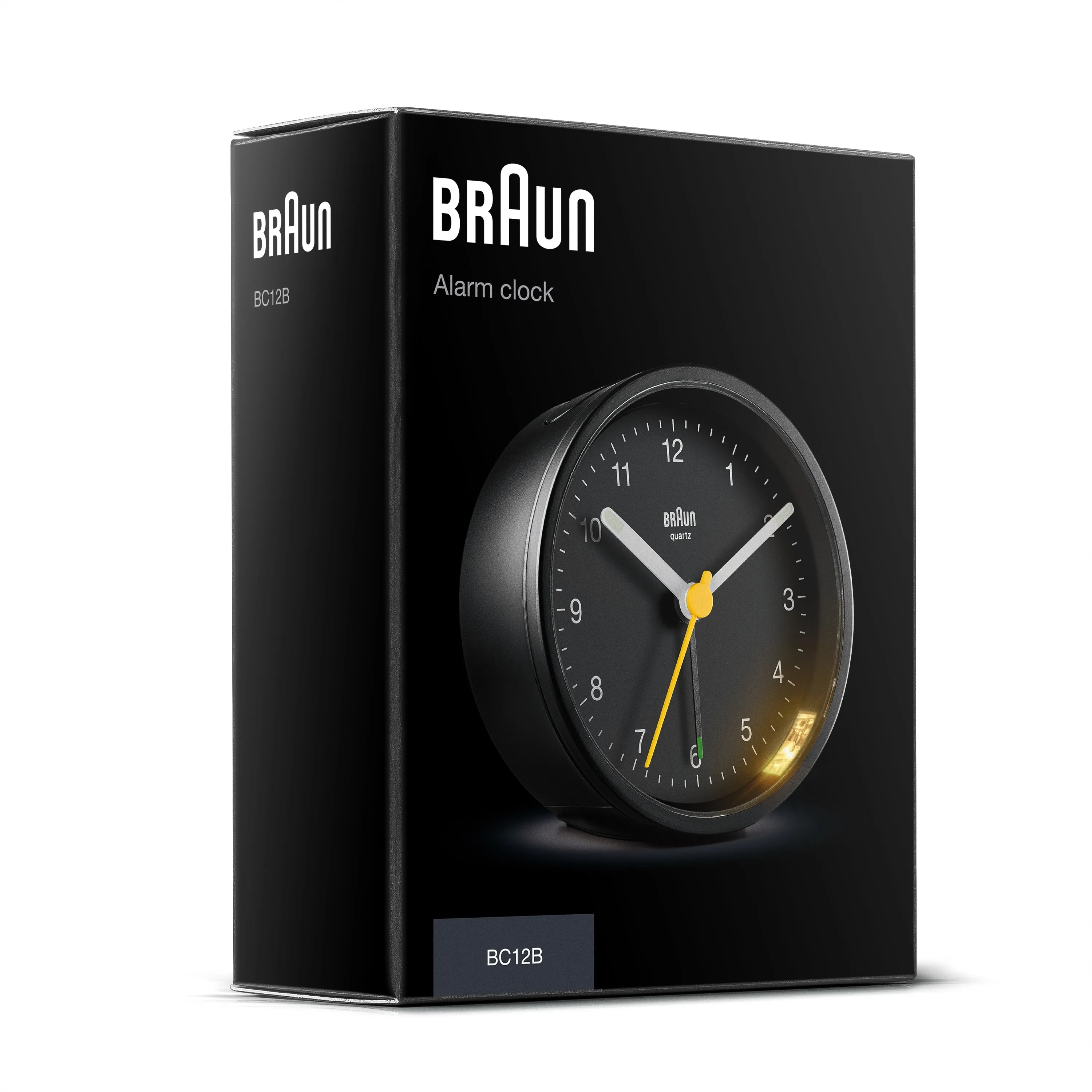 Braun BC12B Analog v&auml;ckarklocka - Svart