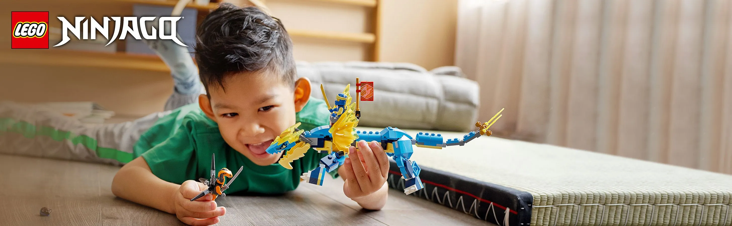 Lego Ninjago -Evoluutio: Jayn ukkoslohik&auml;&auml;rme 71760