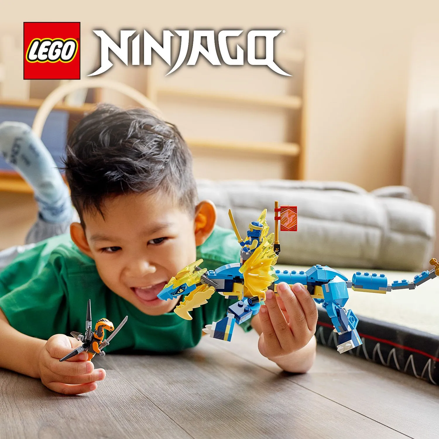 Lego Ninjago -Evoluutio: Jayn ukkoslohik&auml;&auml;rme 71760