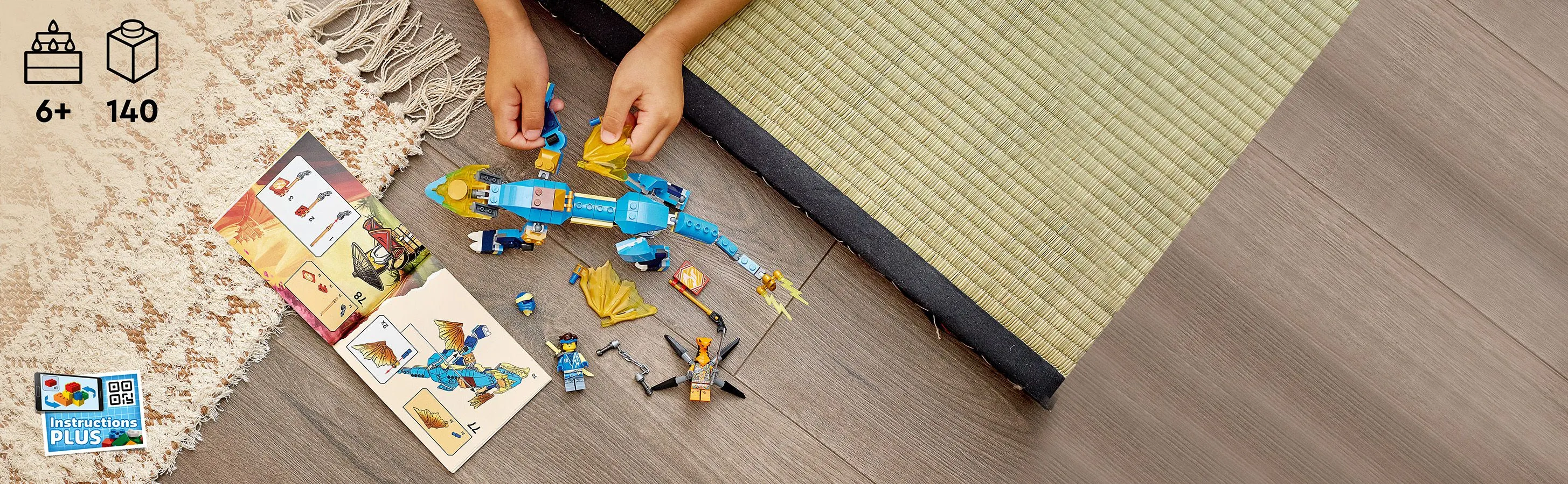 Lego Ninjago -Evoluutio: Jayn ukkoslohik&auml;&auml;rme 71760
