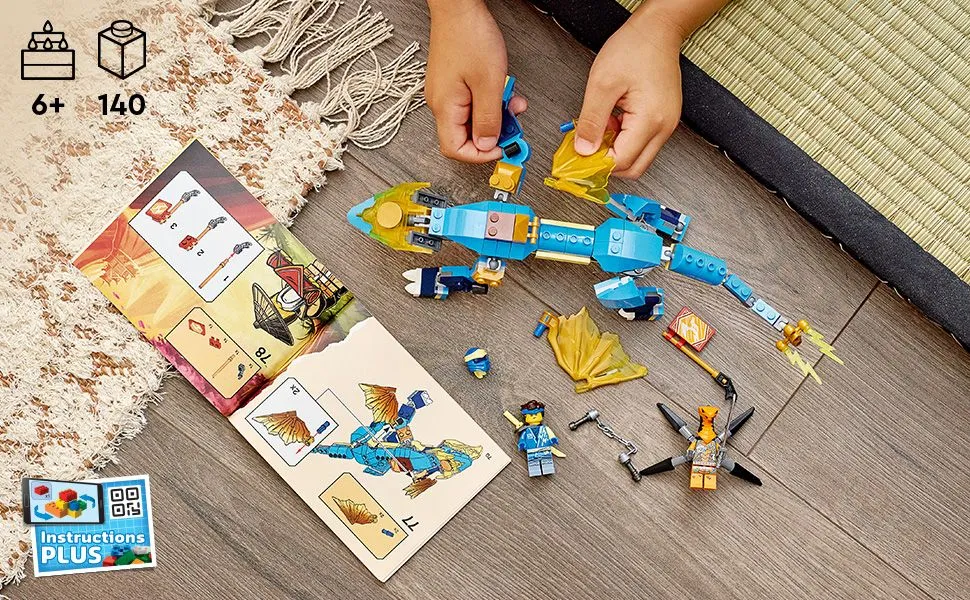 Lego Ninjago -Evoluutio: Jayn ukkoslohik&auml;&auml;rme 71760