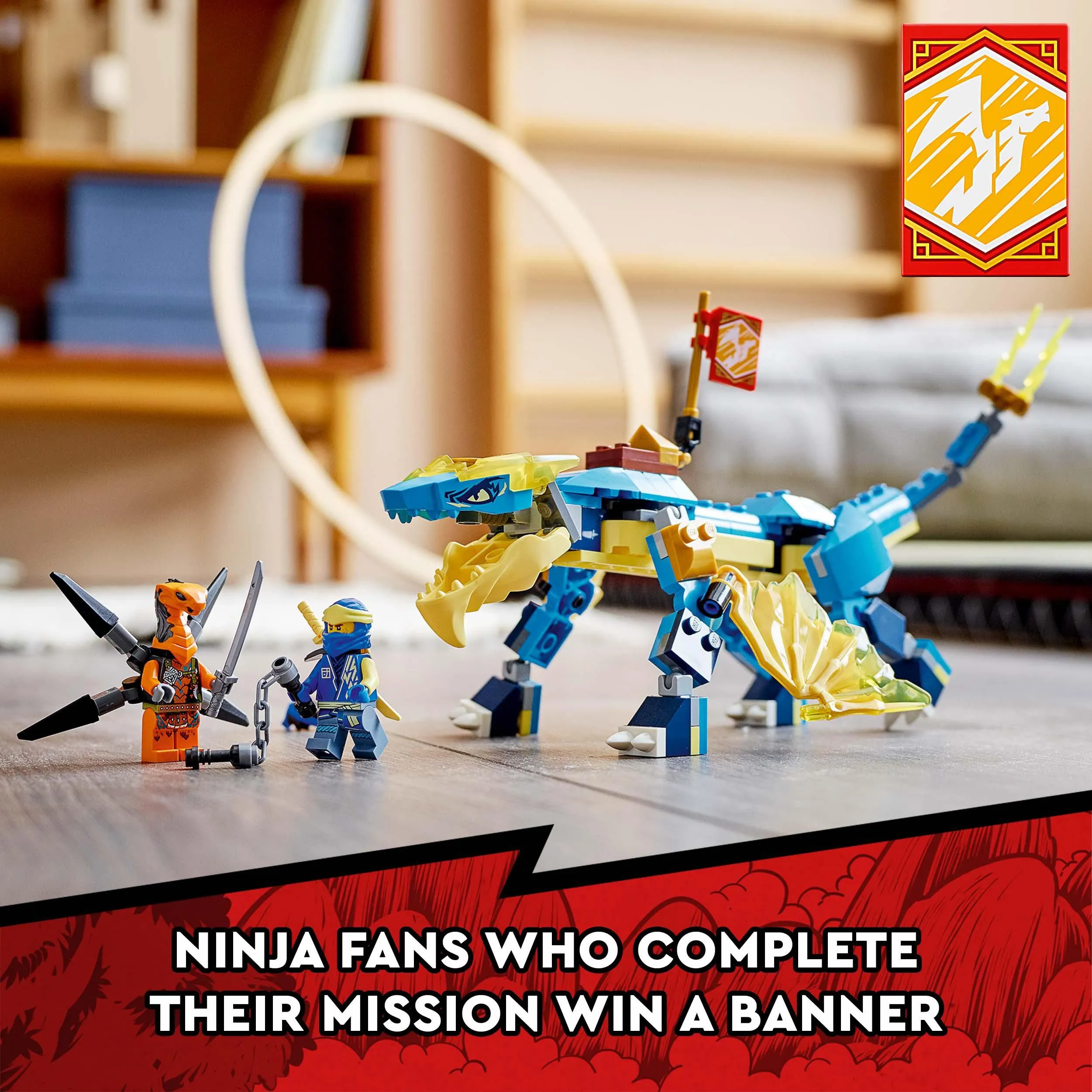 Lego Ninjago -Evoluutio: Jayn ukkoslohik&auml;&auml;rme 71760