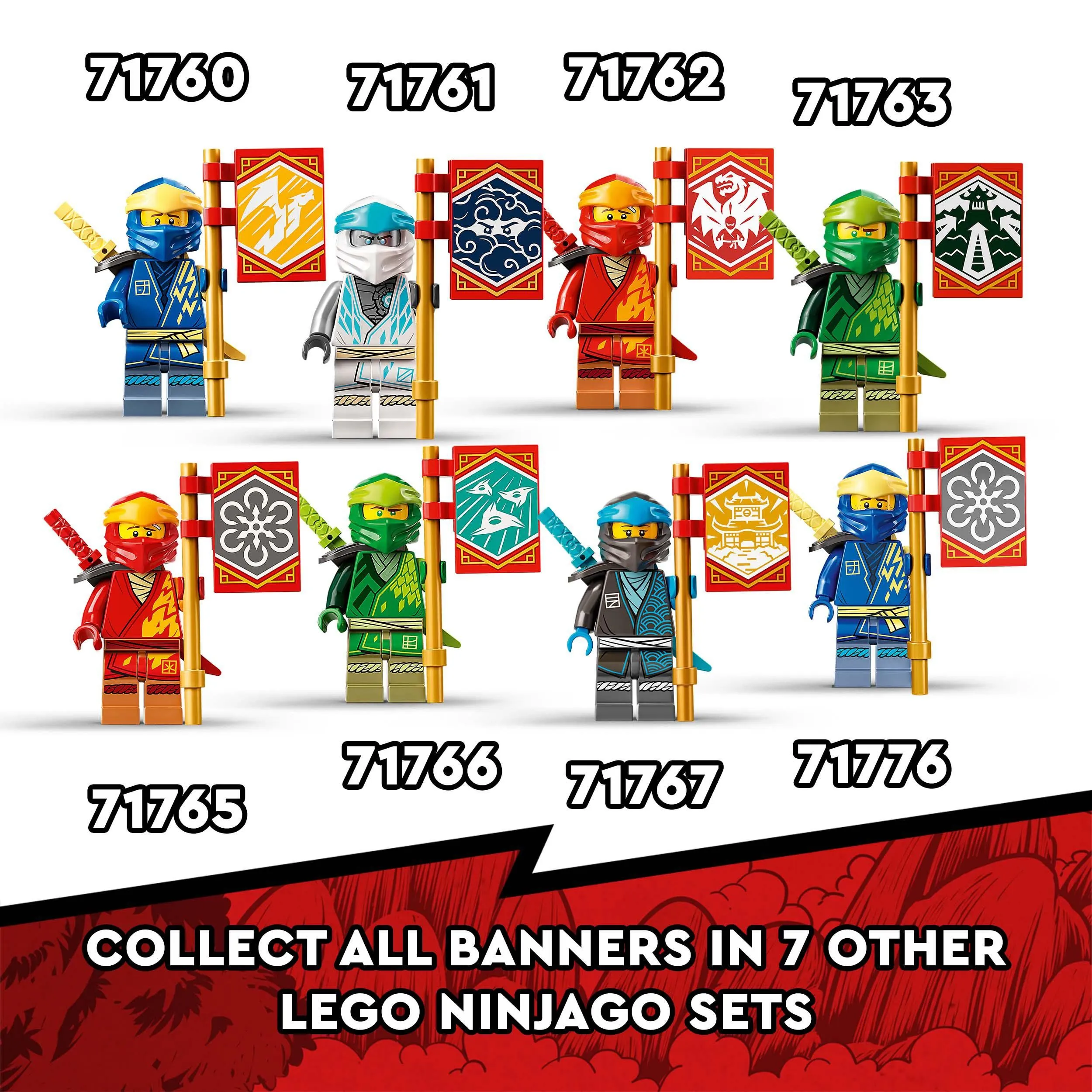 Lego Ninjago -Evoluutio: Jayn ukkoslohik&auml;&auml;rme 71760
