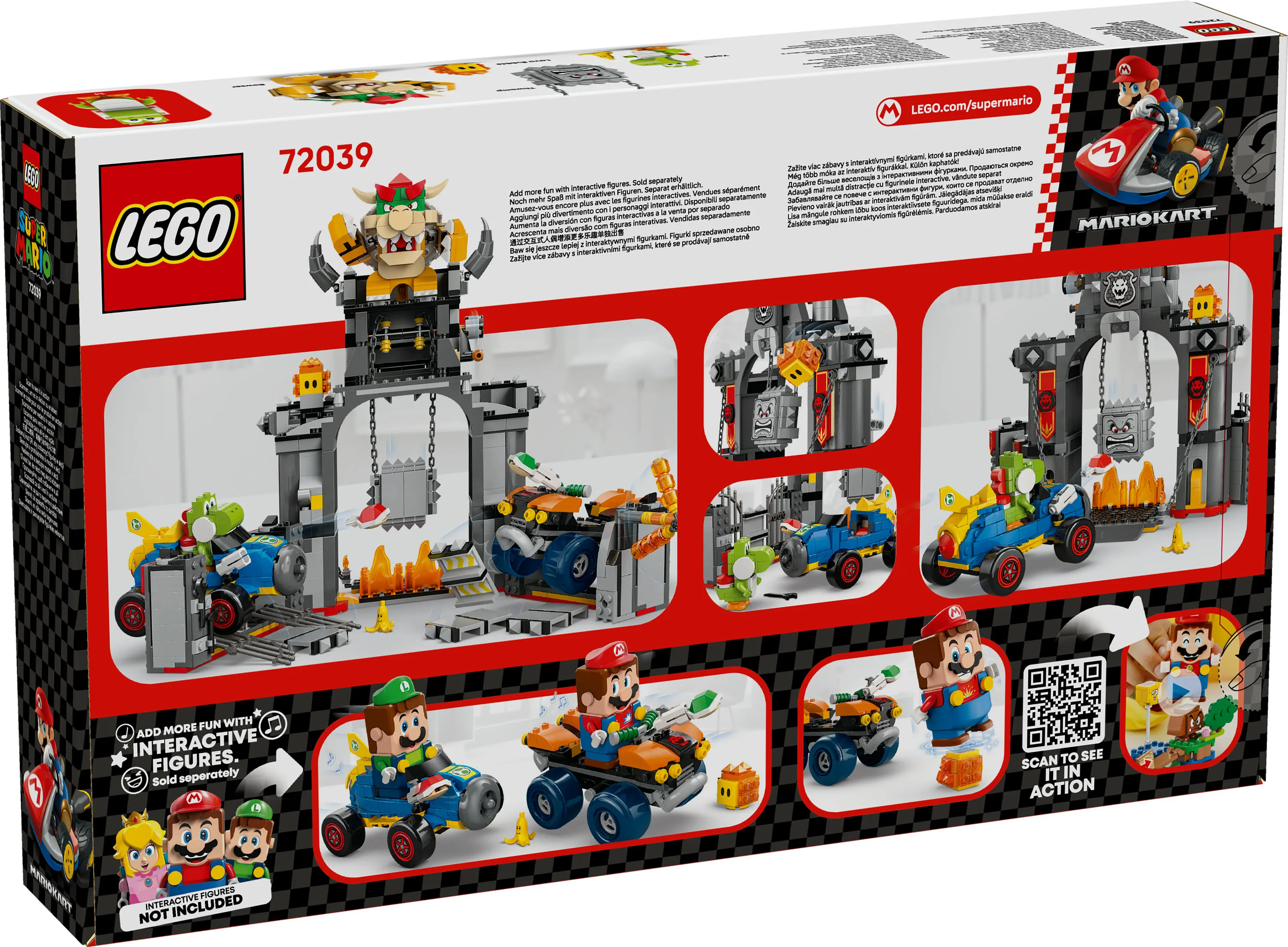 LEGO Super Mario Mario Kart Bowser's Castle 72039
