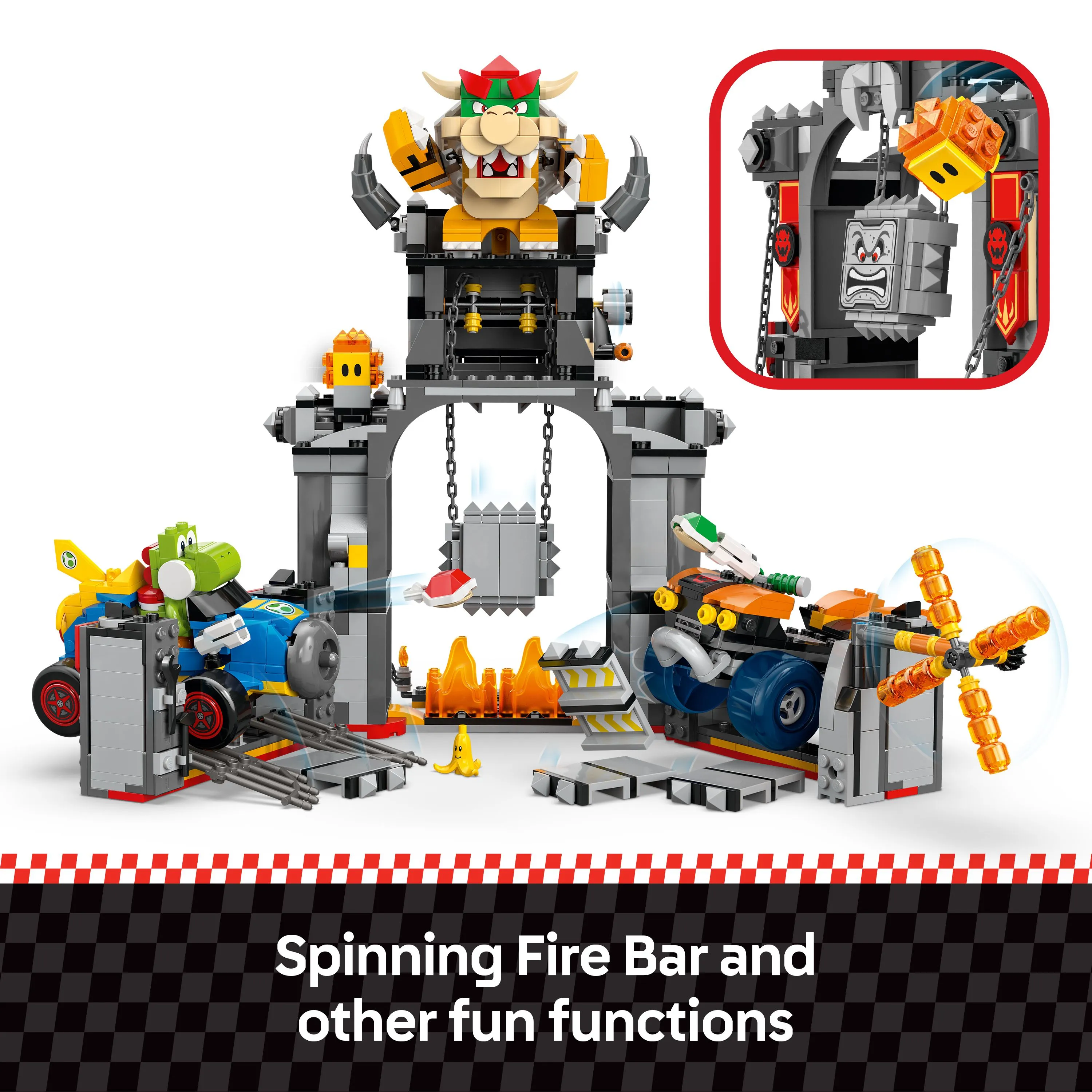 LEGO Super Mario Mario Kart Bowser's Castle 72039
