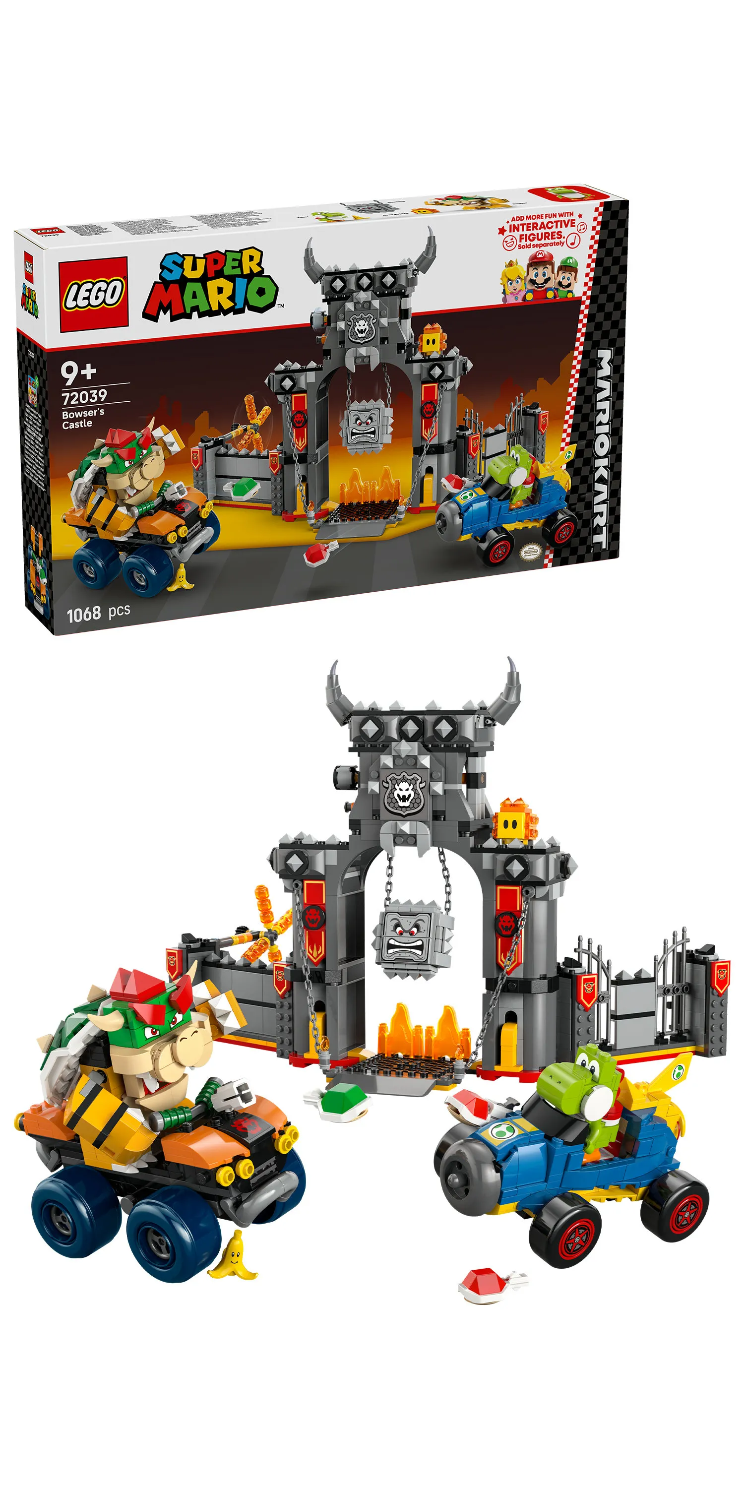 LEGO Super Mario Mario Kart Bowser's Castle 72039