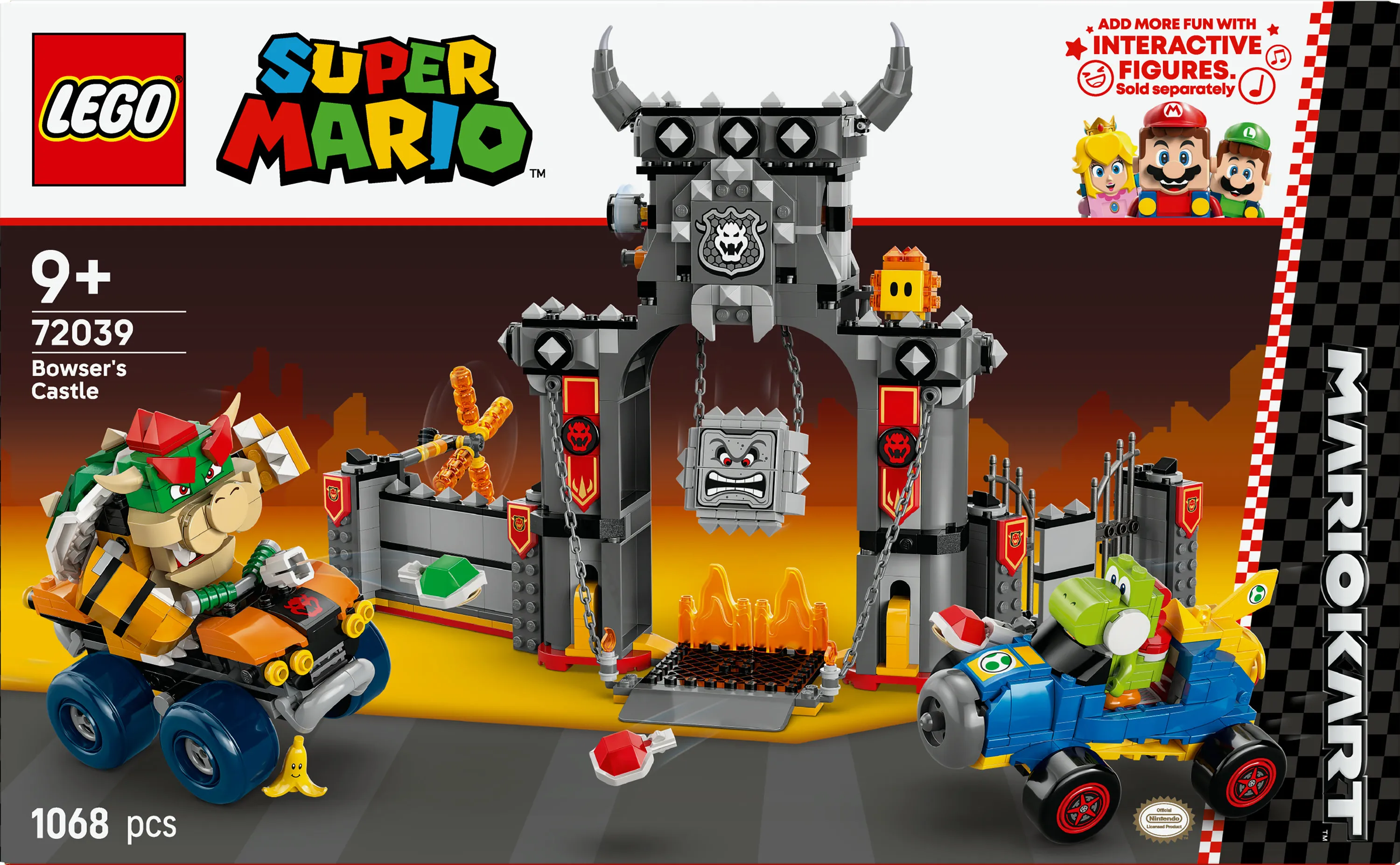 LEGO Super Mario Mario Kart Bowser's Castle 72039