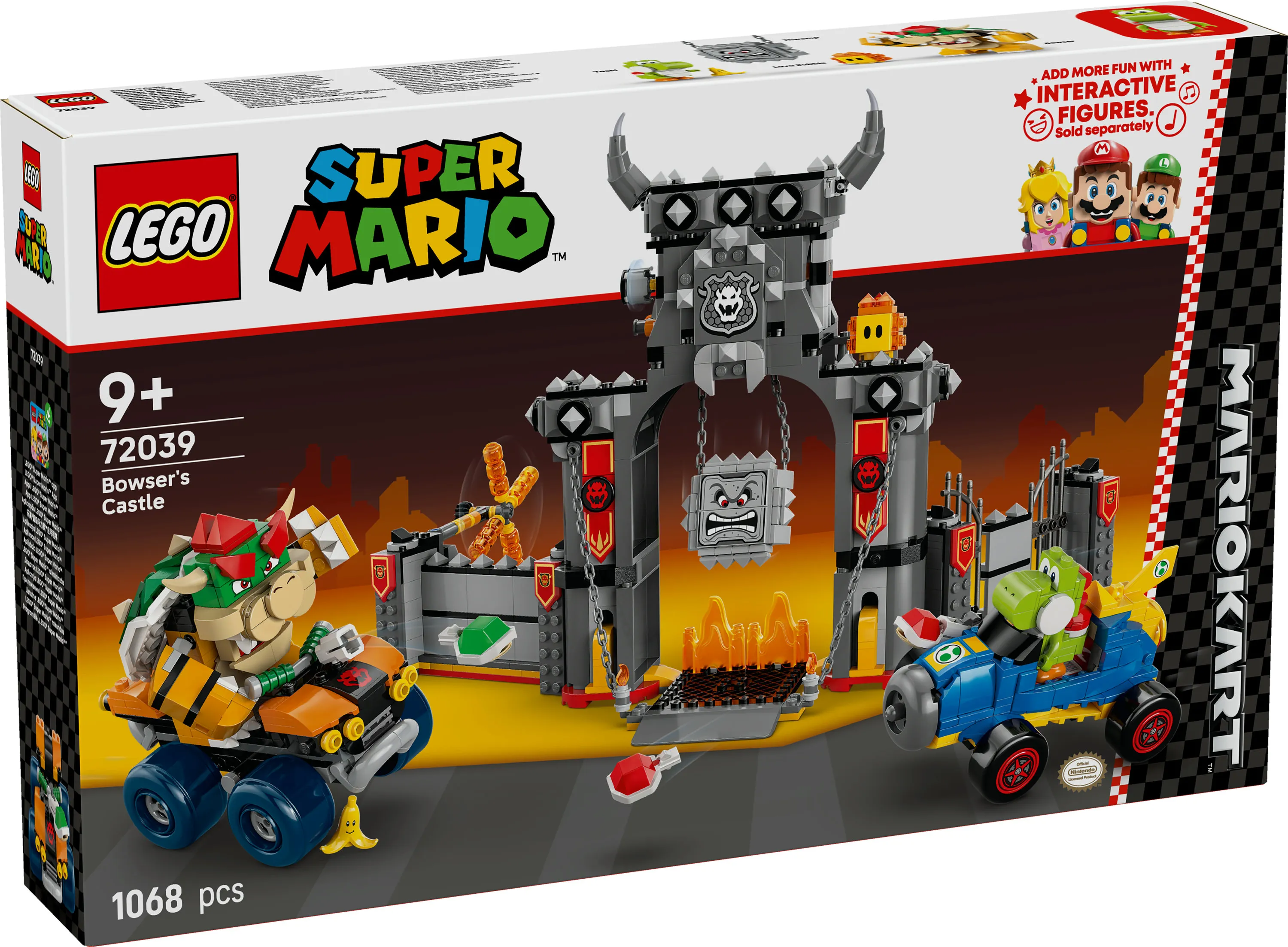 LEGO Super Mario Mario Kart Bowser's Castle 72039