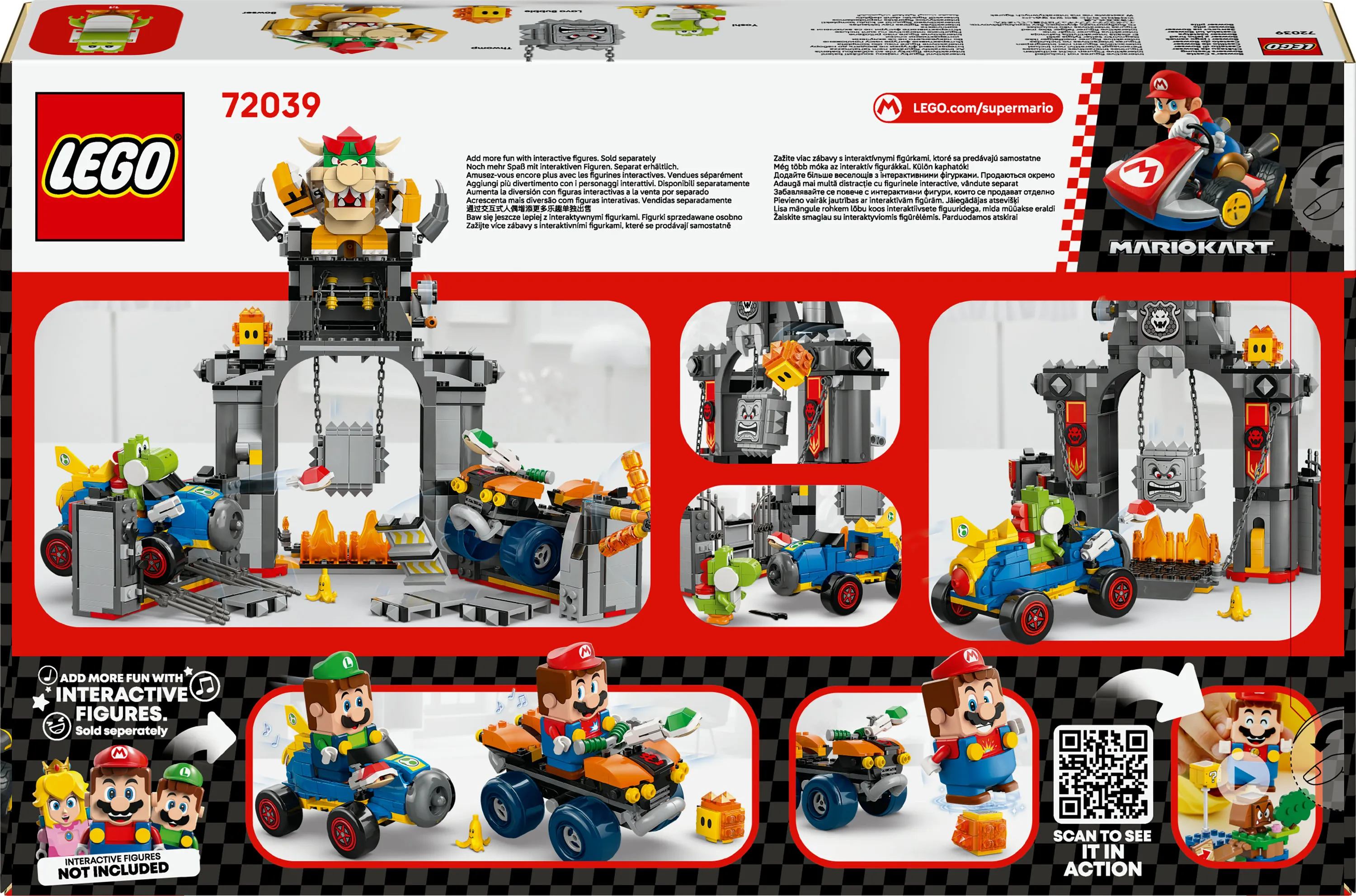 LEGO Super Mario Mario Kart Bowser's Castle 72039