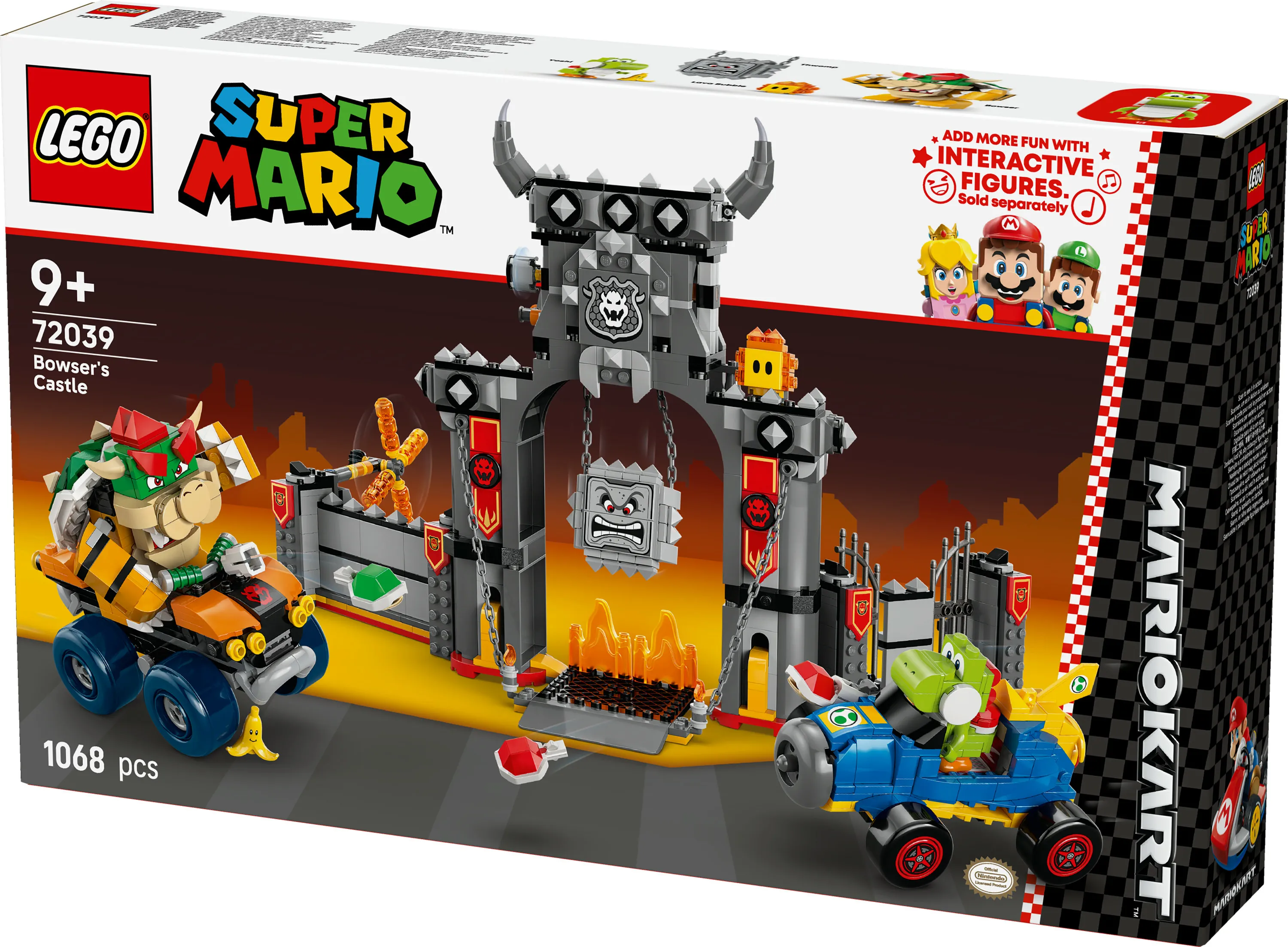 LEGO Super Mario Mario Kart Bowser's Castle 72039