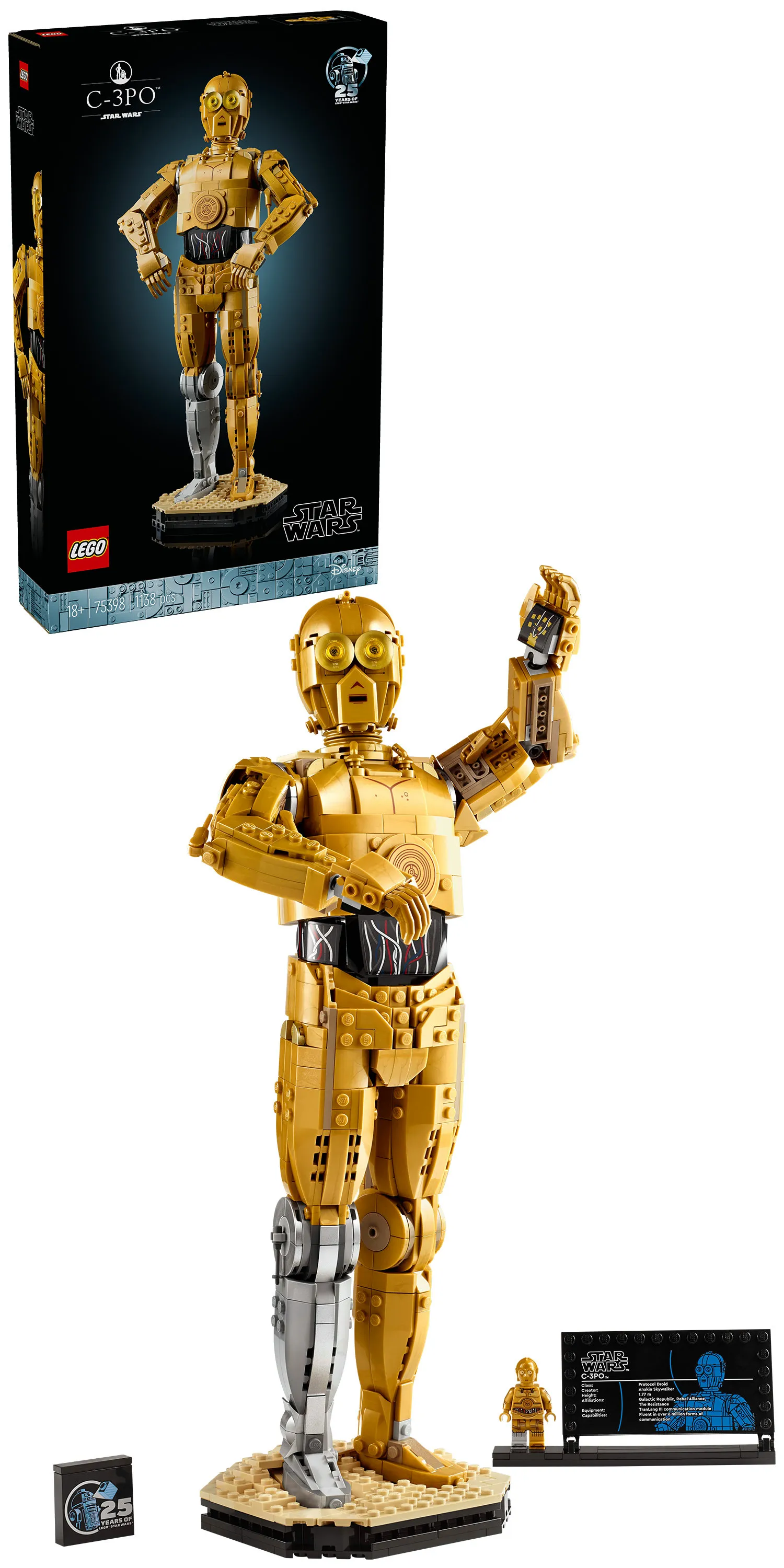 Lego Star Wars C-3PO 75398