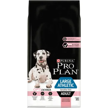 Purina Pro Plan Sensitive Skin Large Athletic Salmon, Koiran kuivaruoka, Adult, 14 kg