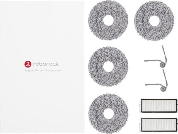 Roborock Edge 2 Pro / Qrevo Edge 2 Pro Accessory Kit (2x Filter, 4x Mop Cloth, 2x Side Brush)