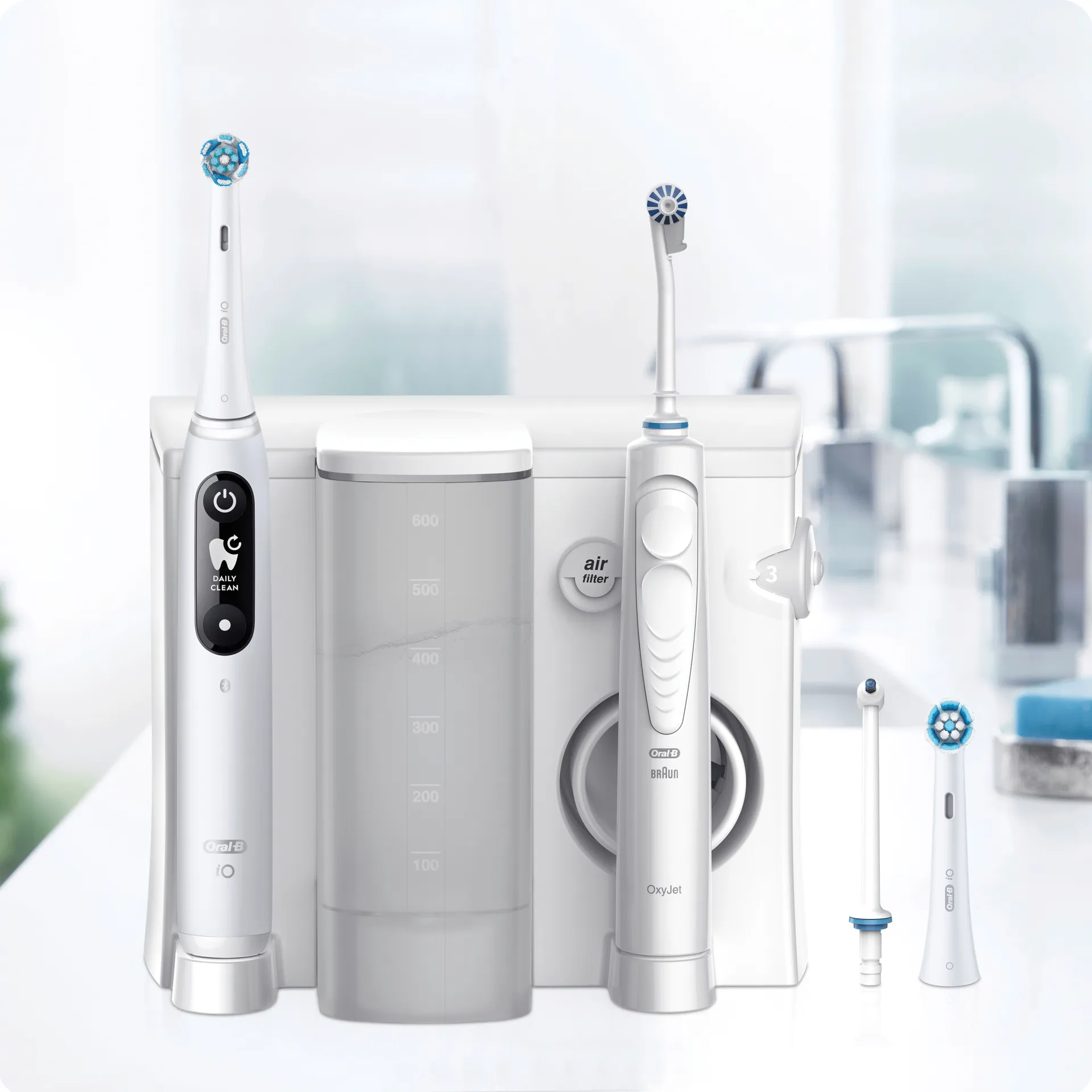 Oral-B iO6 & OxyJet Electric Toothbrush, White