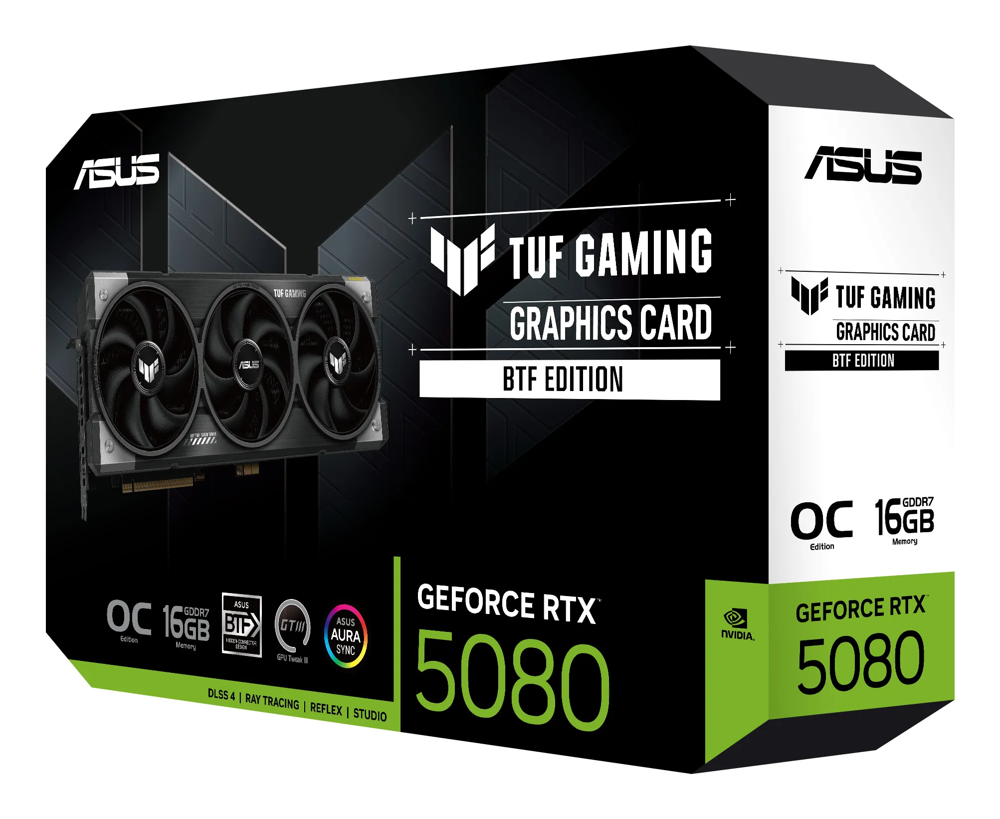 Asus GeForce RTX 5080 TUF Gaming BTF OC 16GB Graphics Card