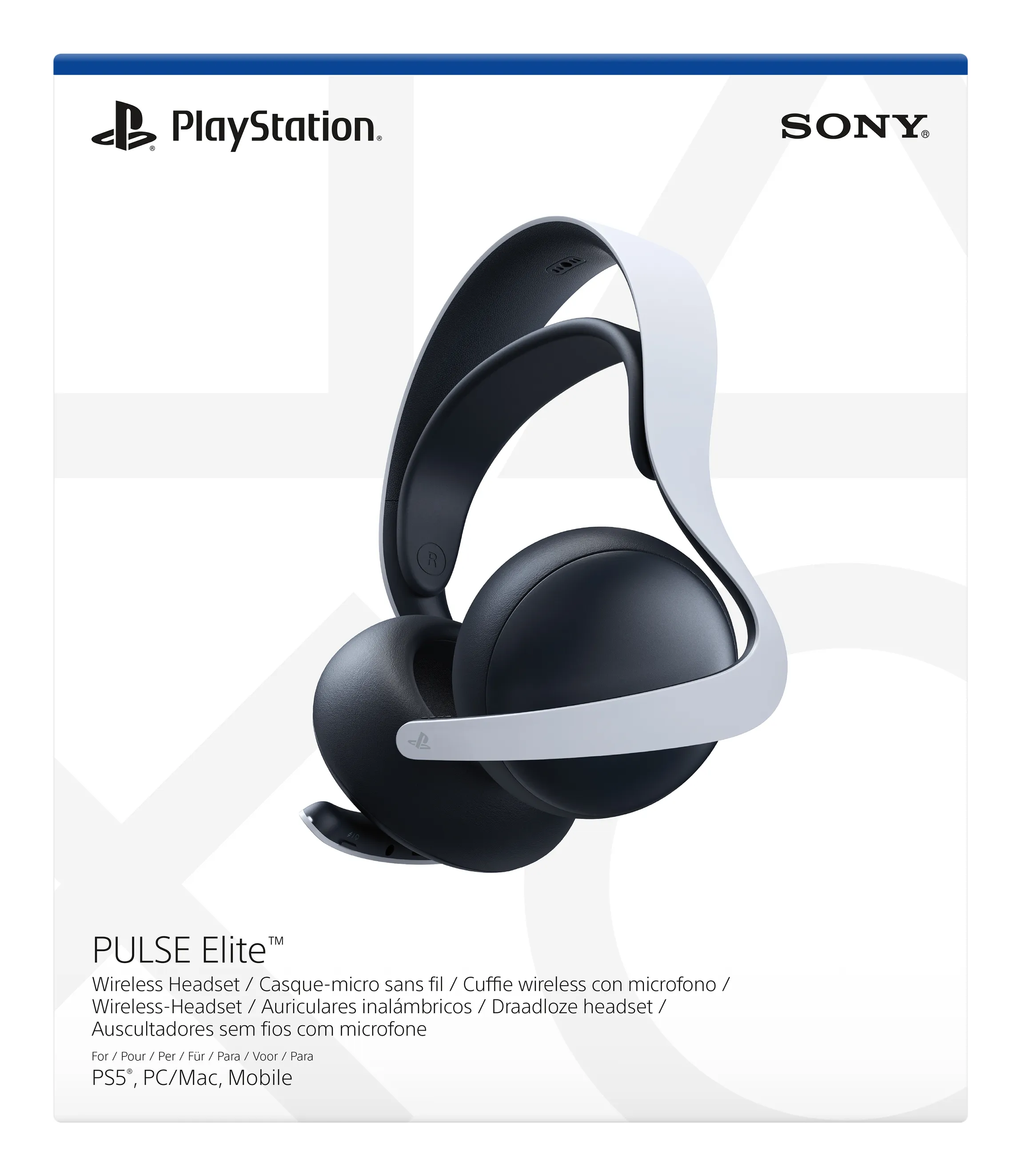 Sony PULSE Elite Wireless Gaming Headset, White