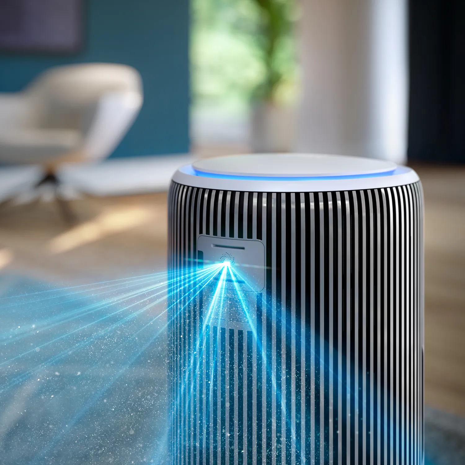 Philips PureProtect 3200 Series Smart Air Purifier AC3220/10 - Silver, Arctic White