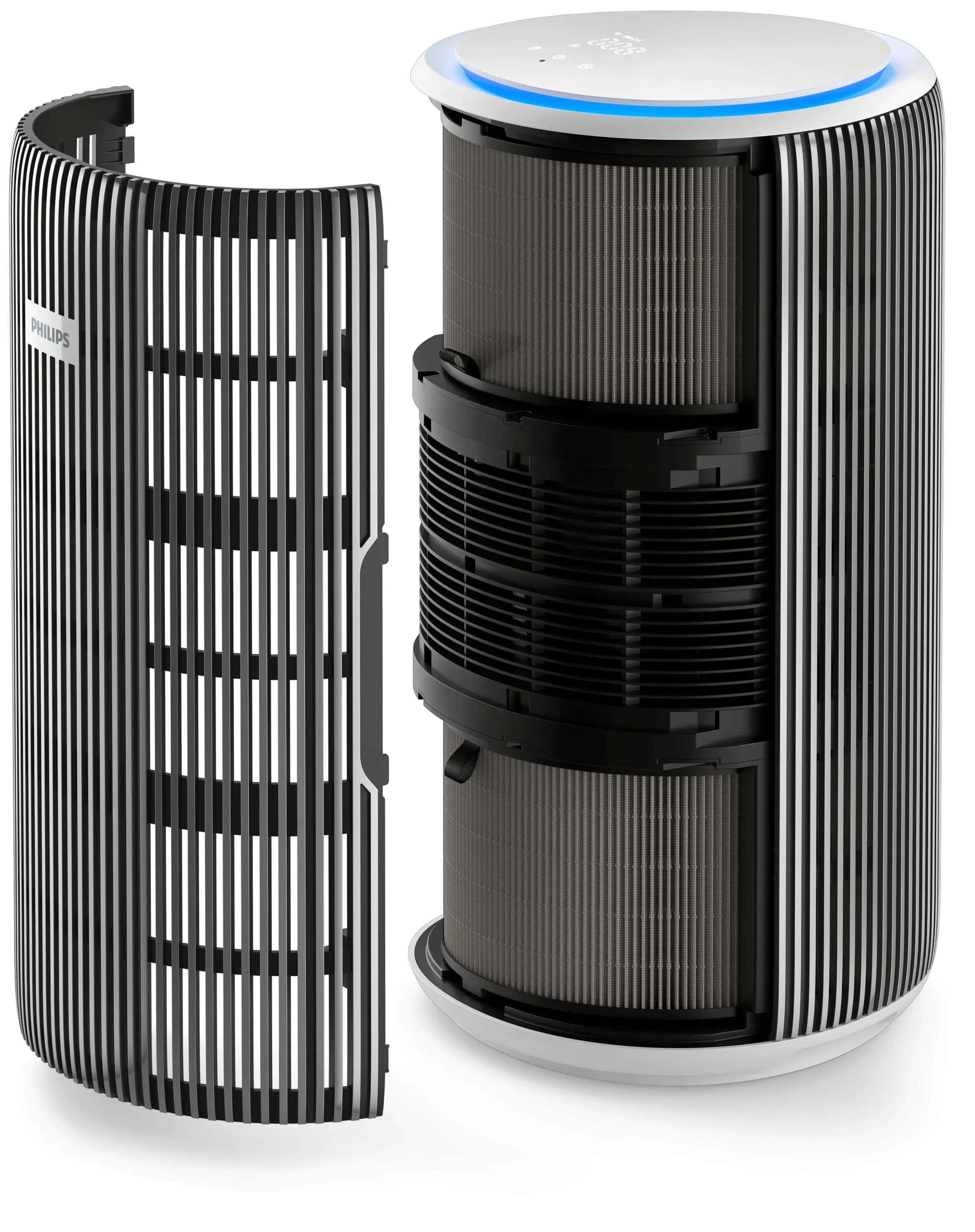 Philips PureProtect 3200 Series Smart Air Purifier AC3220/10 - Silver, Arctic White