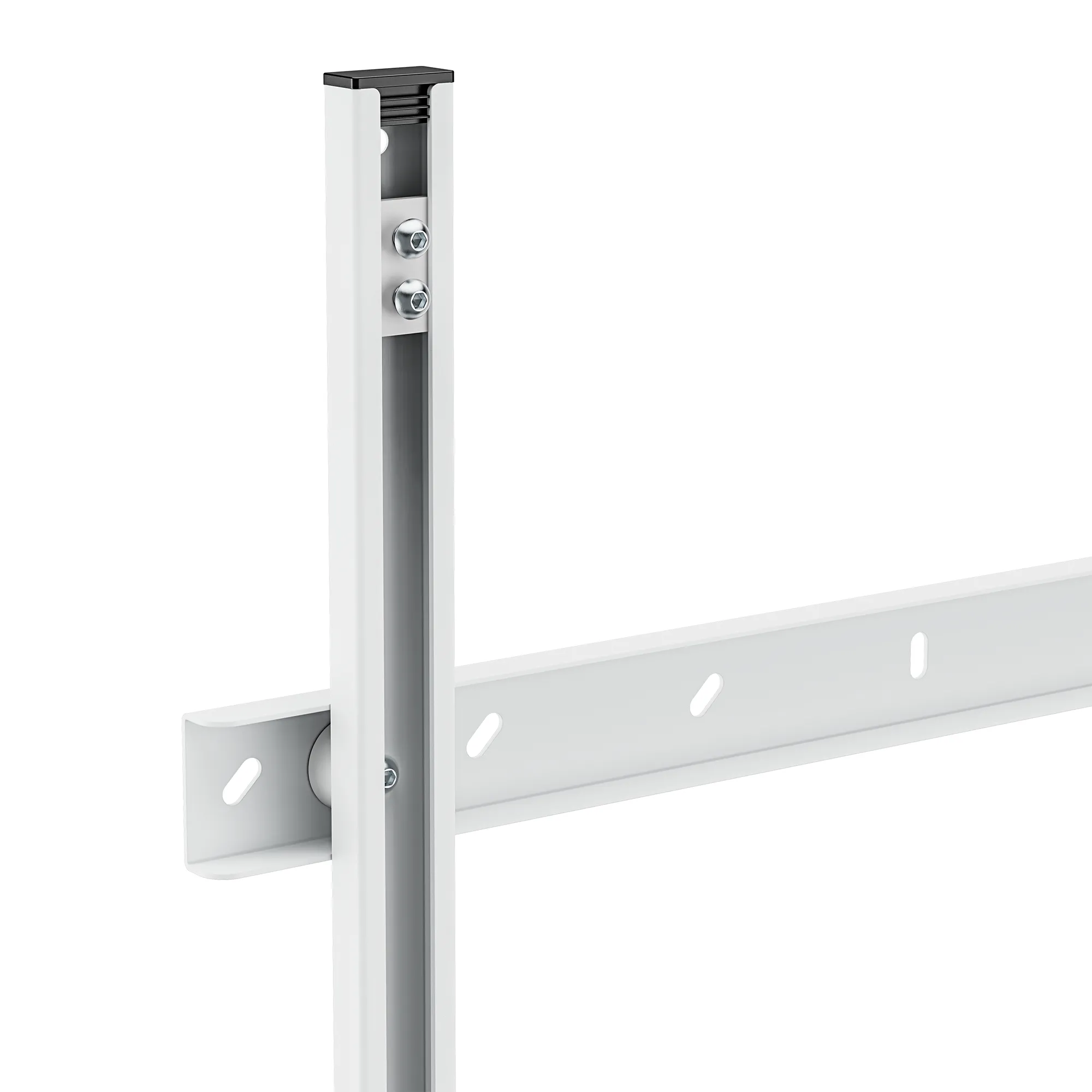 DELTACO Office ARM-0811 Floor/Wall Mount for LCD Displays, Black, Steel, maximum 120 kg
