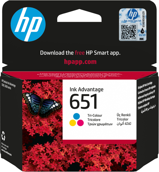 Ink Cartridge No 651 Tri-Color