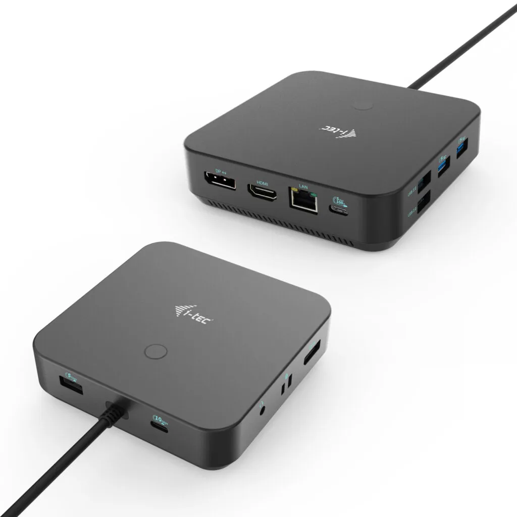 I-Tec USB-C HDMI Dual DP -telakka I-Tec USB-C HDMI Dual DP -telakka