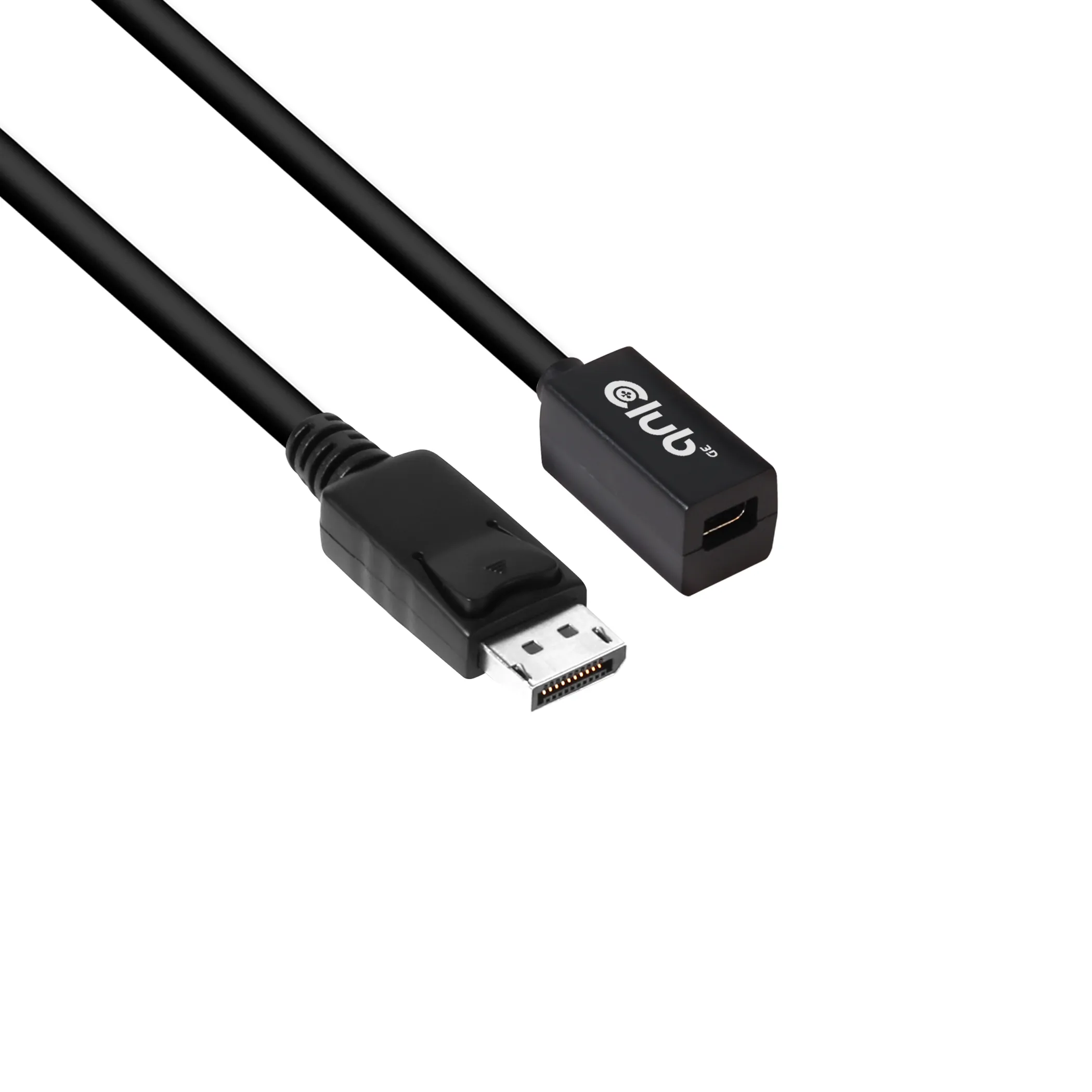 Club 3D  mini DisplayPort – DisplayPort 1.4a - kabel, 1 m, Svart Club 3D  mini DisplayPort – DisplayPort 1.4a - kabel, 1 m, Svart