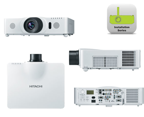 HITACHI WXGA  6500lm D1 Installation