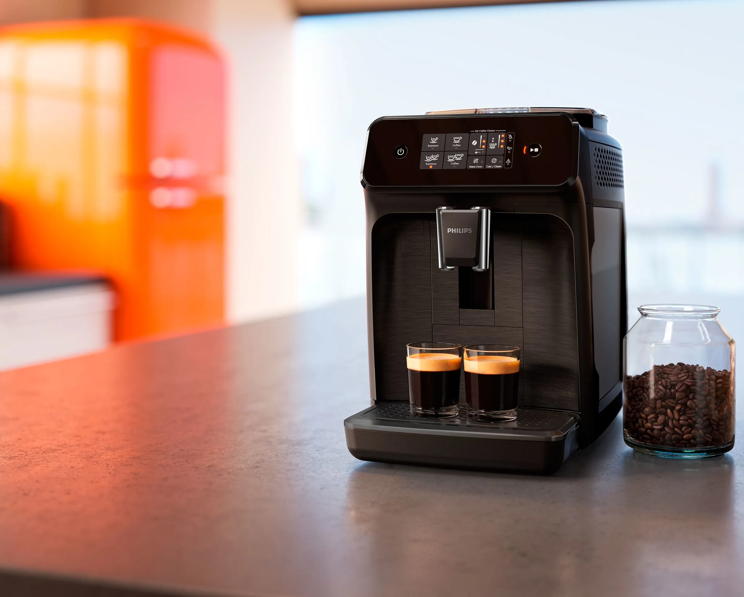 Philips Series 1200 EP1200 Automatisk kaffemaskine Matsort