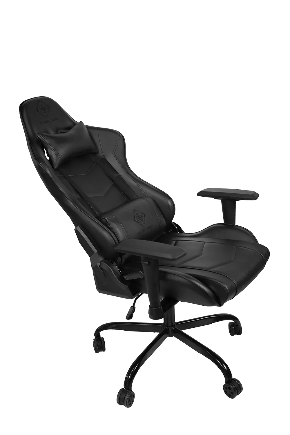 Deltaco Gaming DC210 chair, PU-leather, iron frame, black