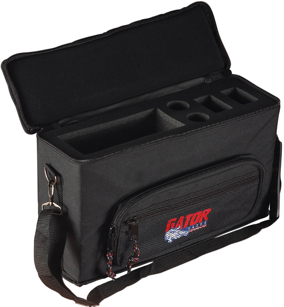 GATOR Padded Bag for 2 Wireless Mic Systems