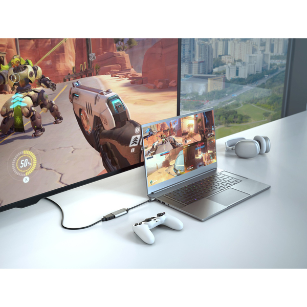 Hyper - HyperDrive USB-C to 8K-60Hz/4k-144Hz HDMI Adapter