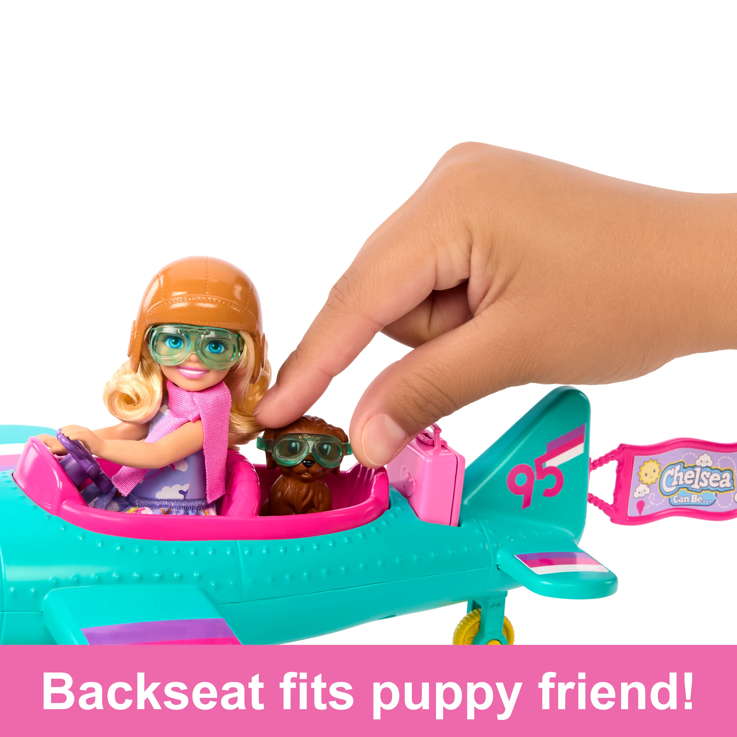 Mattel Barbie Family &amp; Friends New Chelsea Can Be Plane Doll