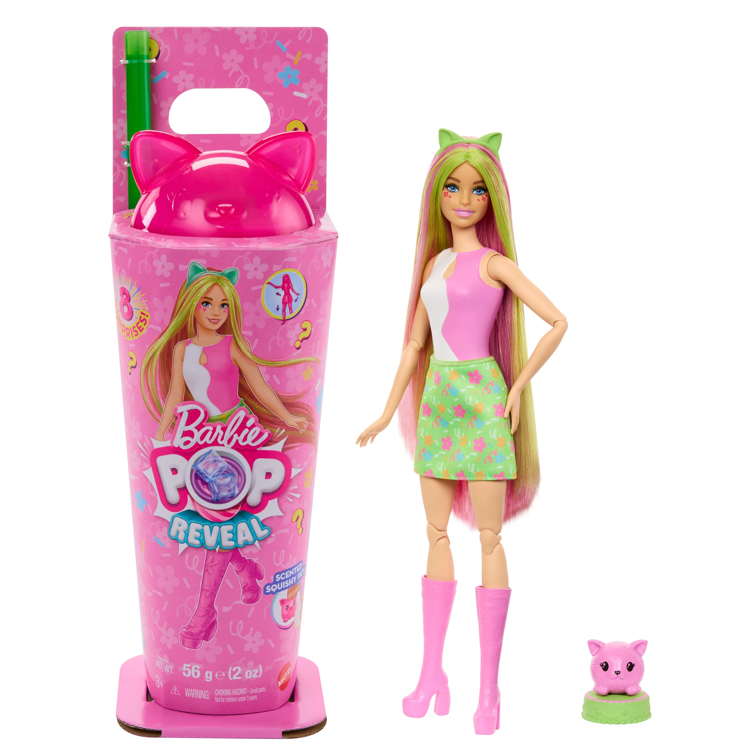 Mattel Barbie Pop! Reveal Barbie Shakes Series - Bunny Barbie, Doll