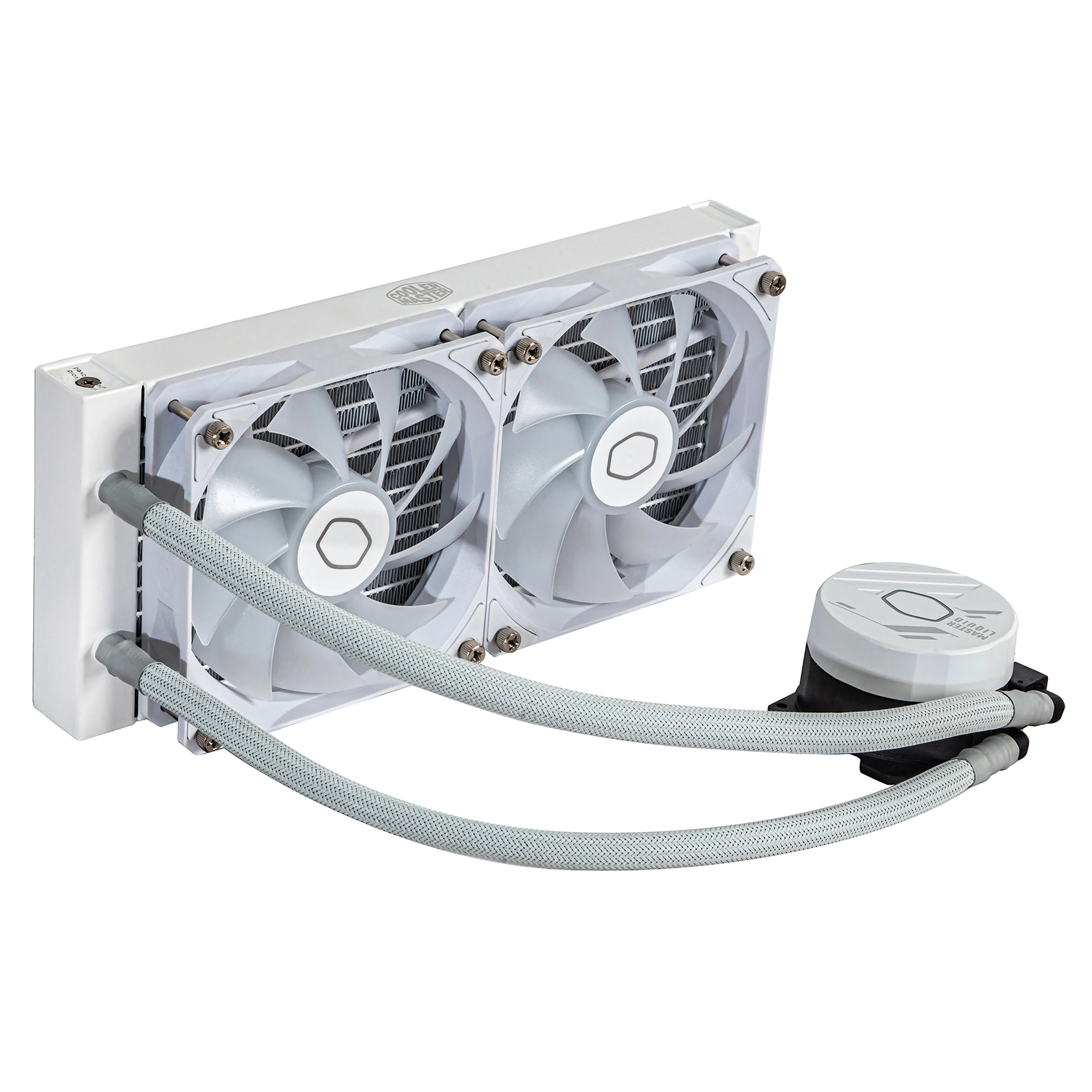 Cooler Master ML240L Core -nestejäähdytysjärjestelmä, Valkoinen