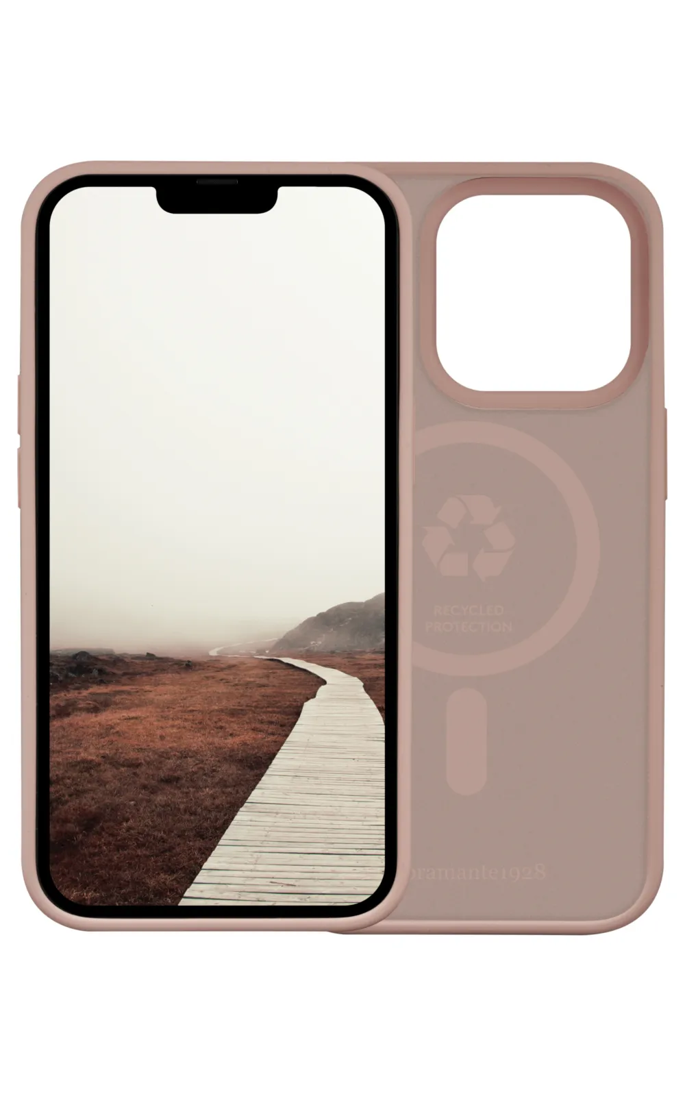 Dbramante1928 Monaco MagSafe, iPhone 14 Pro - fodral, Pink Sand