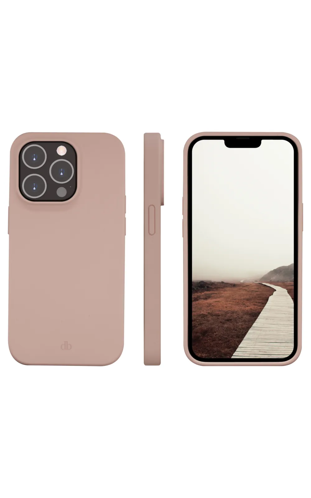 Dbramante1928 Monaco MagSafe, iPhone 14 Pro - fodral, Pink Sand