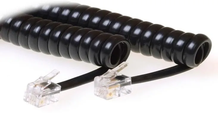 RJ10-RJ10 4M M/M Black
