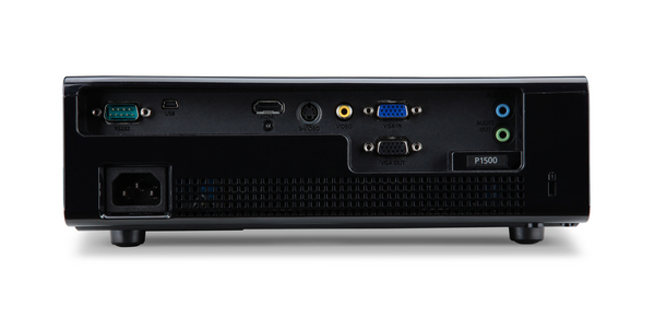 Acer P1500 - DLP-projektori - 3D - 3000 ANSI lumenia - 1920 x 1080 - Laajakuva - HD 1080p