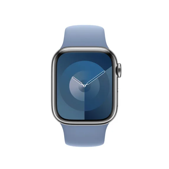 Apple Watch 41 mm - sportband, Vinterblå, S/M