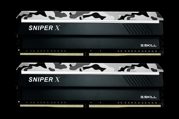 G.SKILL Sniper 16 Gt (2 x 8 Gt) DDR4 2666 MHz, CL19 -muisti, urbaani maastokuvio (XMP)