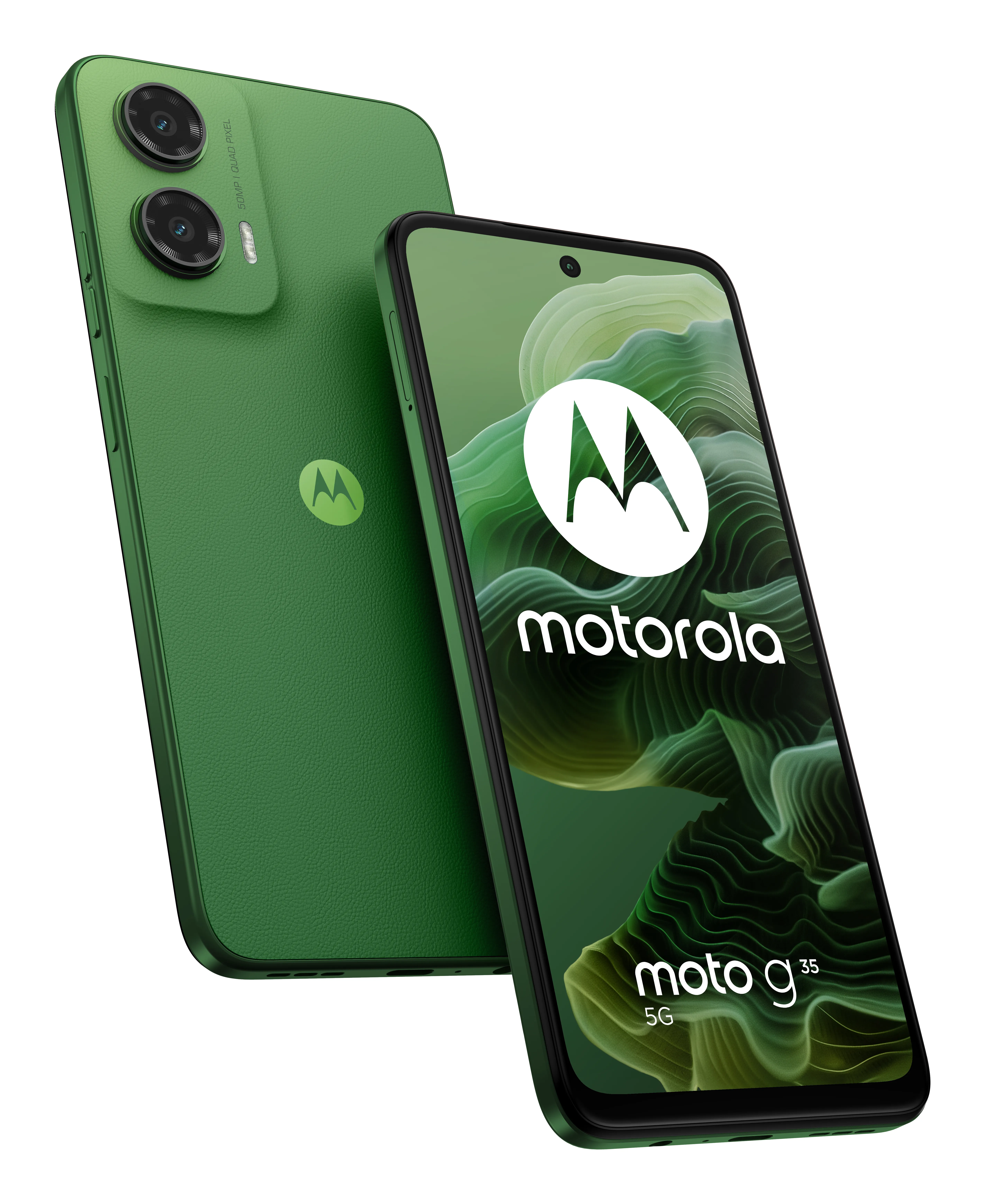 Motorola Moto G35 128/4 Gt -Android-puhelin, Vihreä