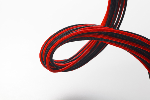 Phanteks Extension Cable Combo Pack_24P/8P/8V/8V. 500mm Length. Black/Red