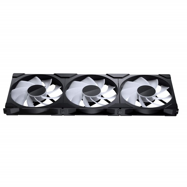 Phanteks M25 Gen2 120mm PWM Fan, Reversed Airflow, DRGB, Black, 3 Pack