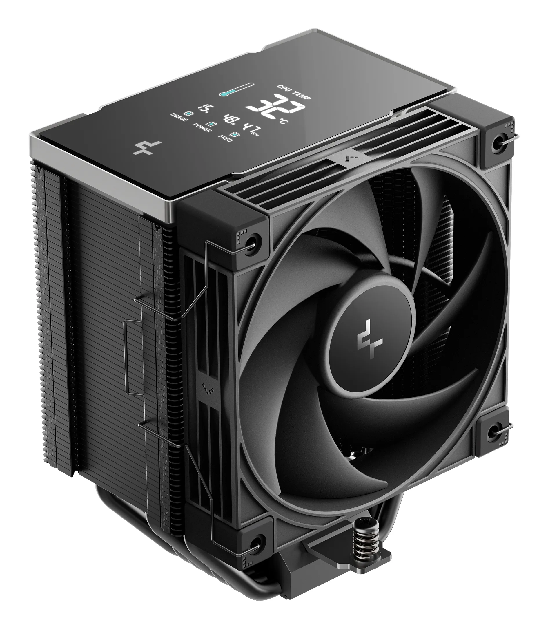 DeepCool AK700 DIGITAL NYX, 120 mm CPU Cooler, Black