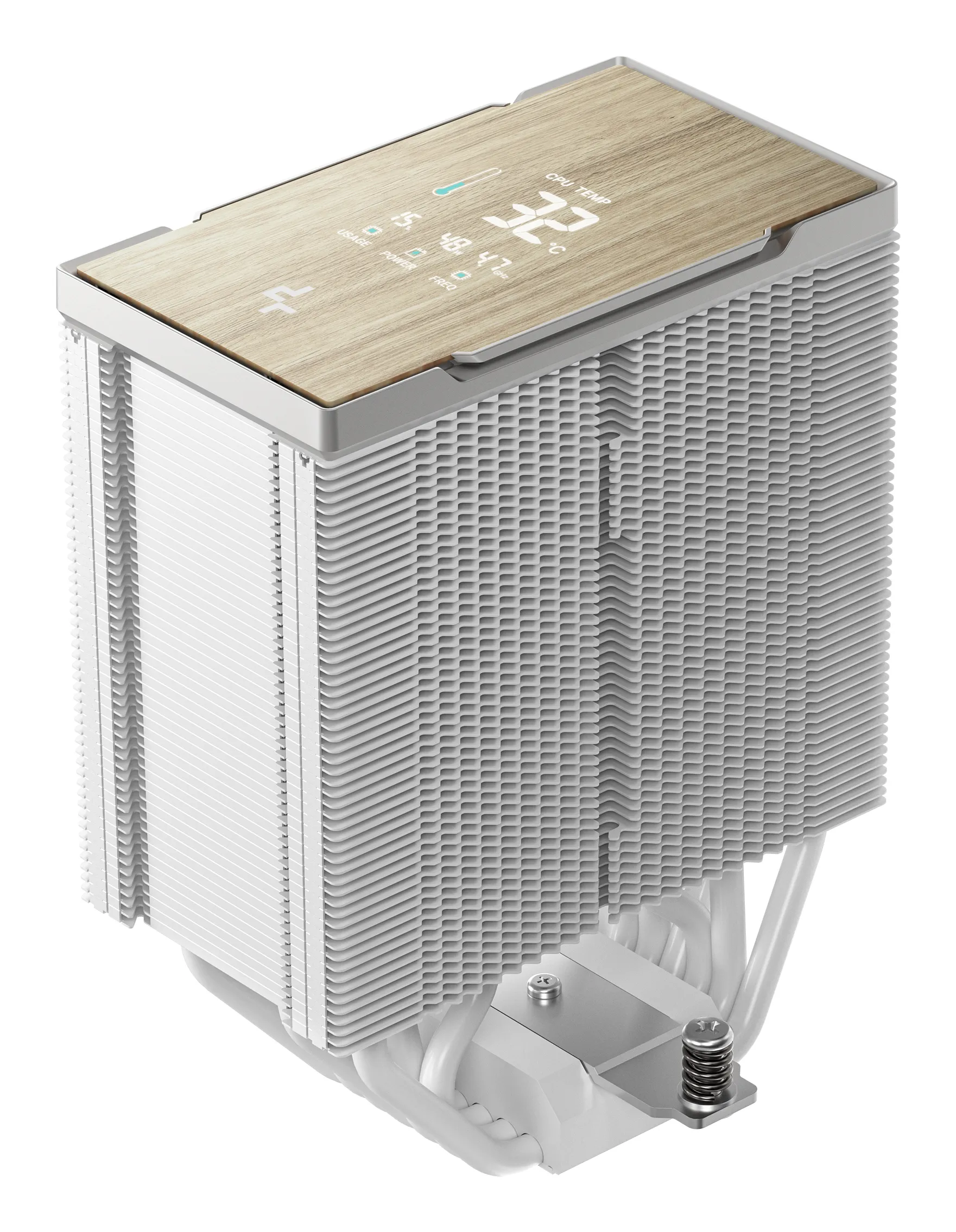 DeepCool AK700 DIGITAL White CPU Air Cooler 120 mm