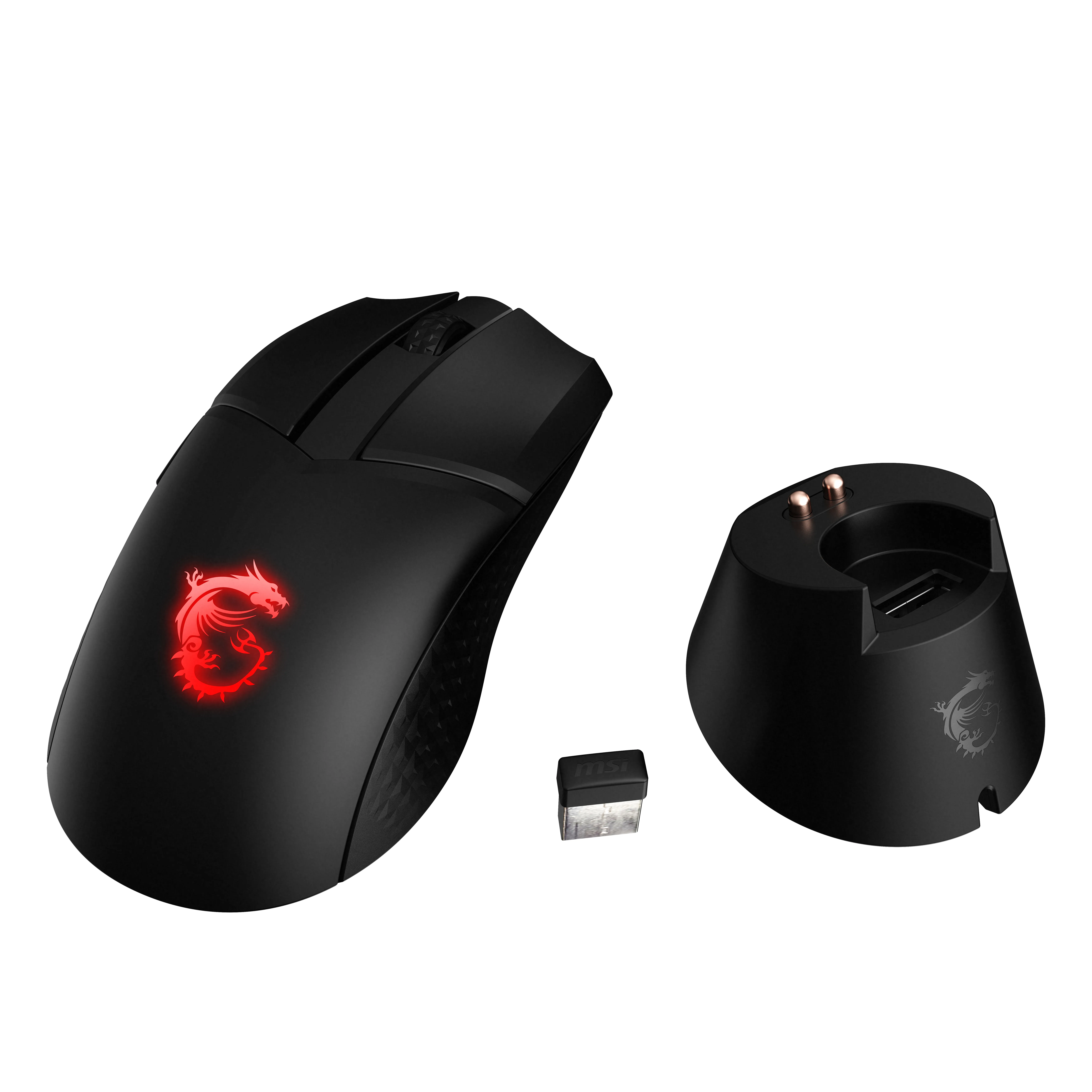 MSI Clutch GM41 - wireless gaming mouse, Black