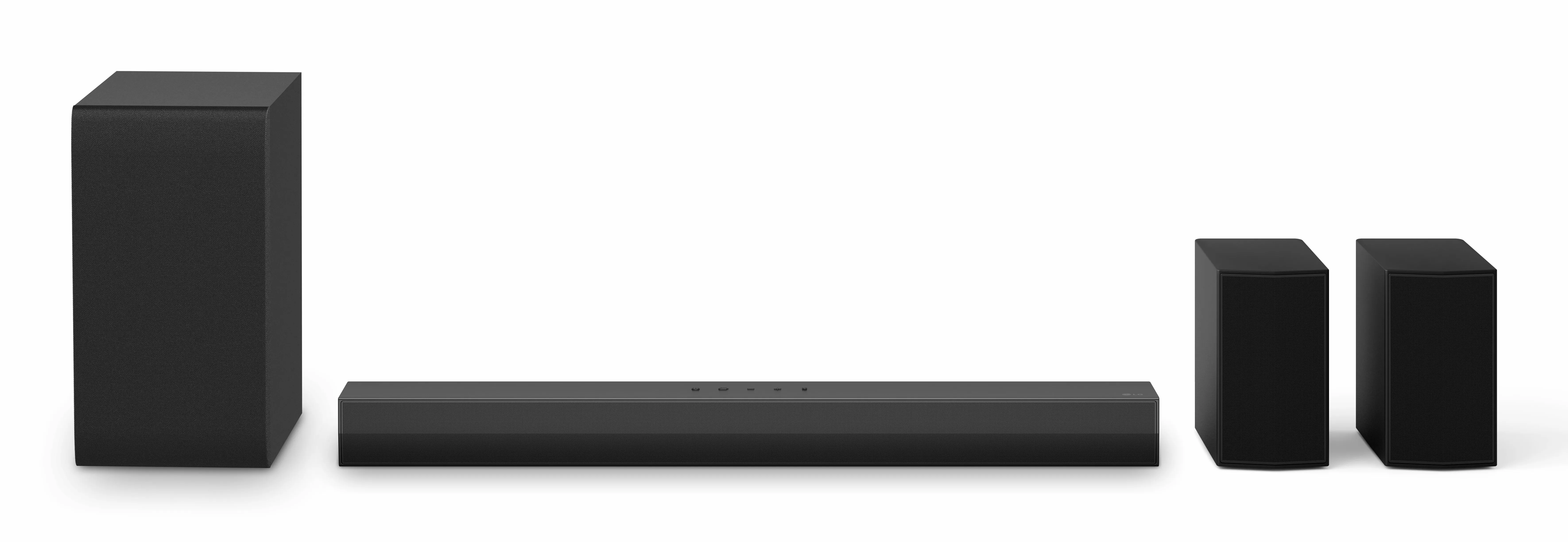 LG S40TR 4.1 Soundbar system, with wireless subwoofer, Black