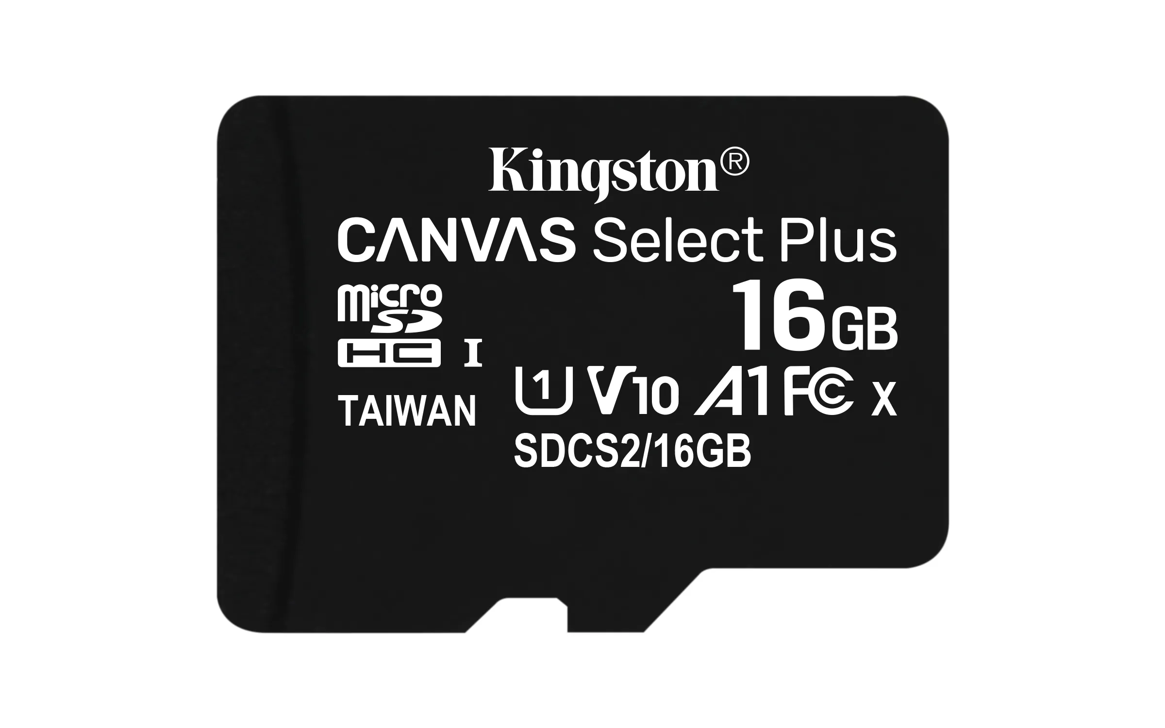 Kingston 16 GB Canvas Select Plus + SD adapter